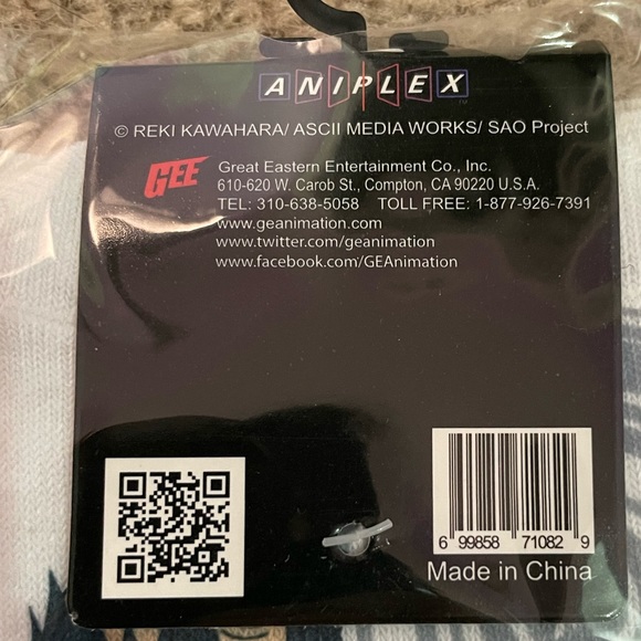 Chibi Kirito Sword Art Online Socks Loot Anime Exclusive DIMENSION - Picture 3 of 5